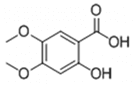 2-Hydroxy-4,5-Dimethoxy Benzoic Acid